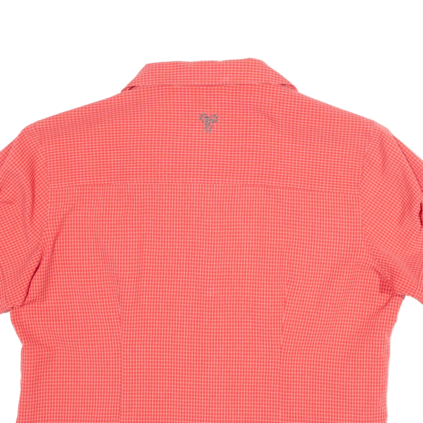 JACK WOLFSKIN Womens Shirt Red Check XL Online Sale