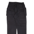 Cargo Womens Trousers Black Relaxed Bootcut W29 L29 Online