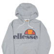 ELLESSE Mens Grey Hoodie S Cheap