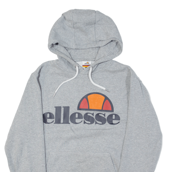 ELLESSE Mens Grey Hoodie S Cheap