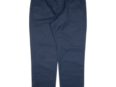 DICKIES Workwear Mens Trousers Blue Regular Straight W40 L30 For Sale