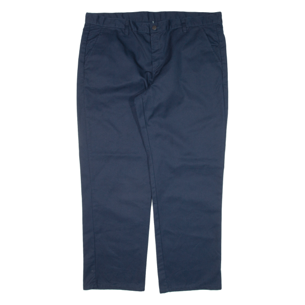 DICKIES Workwear Mens Trousers Blue Regular Straight W40 L30 For Sale