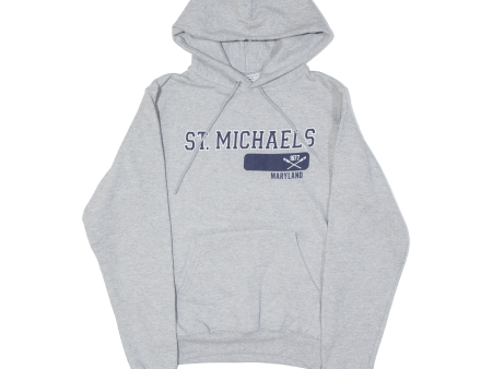 CHAMPION Maryland St Michaels Mens Grey Hoodie USA XS Sale