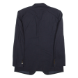 TRUSSARDI Mens Blazer Jacket Blue Wool L Sale