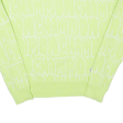 CHAMPION REVERSE WEAVE Logo Print Womens Sweatshirt Green XS For Sale