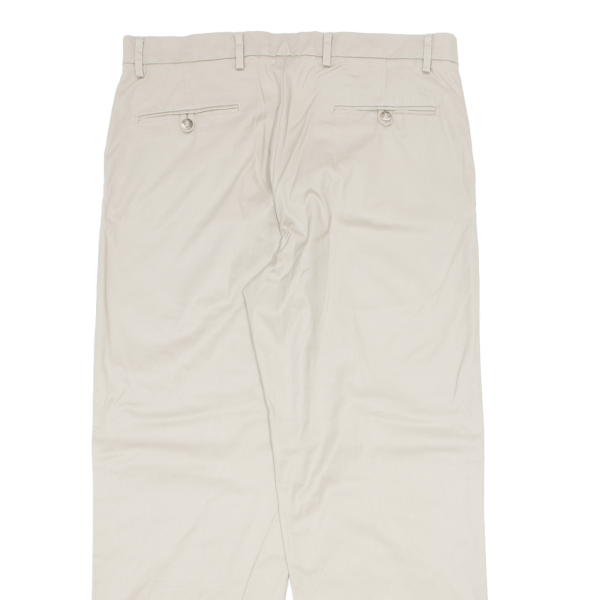 DOCKERS D3 Khaki Mens Trousers Beige Classic Straight W34 L29 Hot on Sale