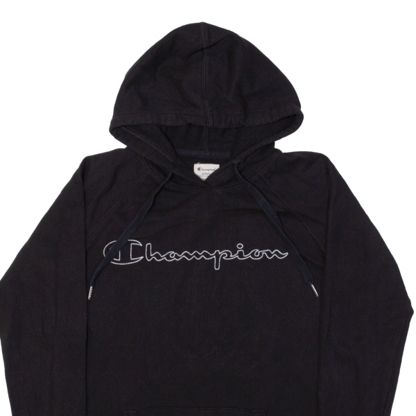 CHAMPION Petite Womens Black Hoodie S on Sale