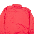 SEARS Womens Coach Jacket Red Nylon 90s L Discount