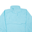 K-WAY Womens Pullover Jacket Blue Hooded L Supply