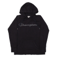 CHAMPION Petite Womens Black Hoodie S on Sale