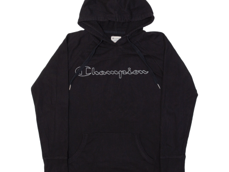 CHAMPION Petite Womens Black Hoodie S on Sale