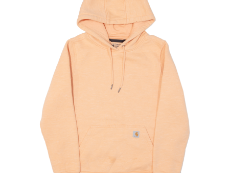 CARHARTT Relaxed Fit Womens Orange Hoodie M Online Hot Sale