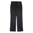 DICKIES Workwear Womens Trousers Black Slim Bootcut W27 L30 For Sale