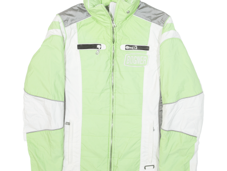 BOGNER Insulated Womens Ski Coat Green Hooded S Online Hot Sale