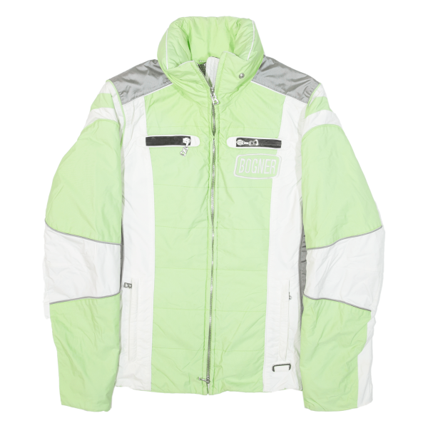 BOGNER Insulated Womens Ski Coat Green Hooded S Online Hot Sale