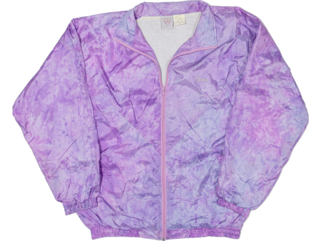 COSMOS Womens Shell Jacket Purple 90s M Supply