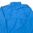 NIKE Detachable Sleeves Mens Windbreaker Jacket Blue M Hot on Sale