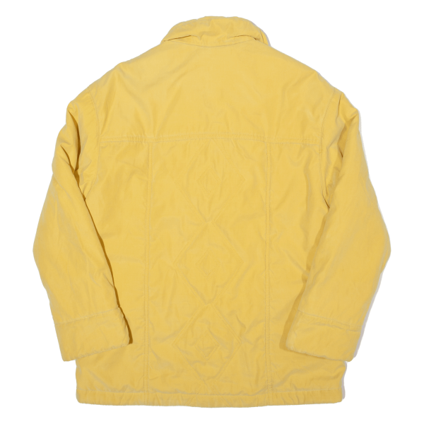 CLASSIC FASHION Womens Jacket Yellow 90s UK 14 For Sale