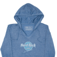 HARD ROCK CAFE Hollywood Lightweight Womens Blue Hoodie S Hot on Sale