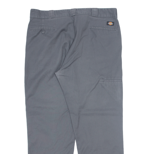 DICKIES Workwear Mens Trousers Grey Regular Straight W40 L32 Online