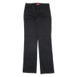 DICKIES Workwear Womens Trousers Black Slim Bootcut W27 L30 For Sale