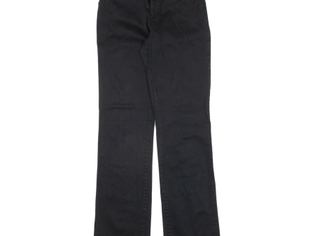 DICKIES Workwear Womens Trousers Black Slim Bootcut W27 L30 For Sale