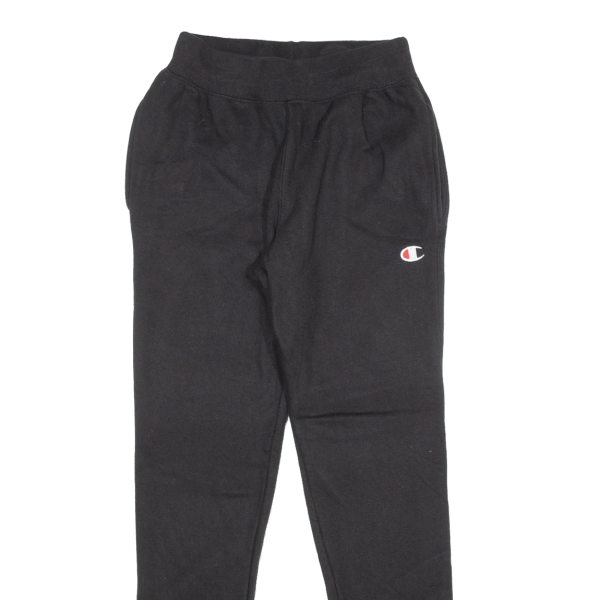 CHAMPION REVERSE WEAVE Mens Joggers Black Tapered S W24 L30 Online now