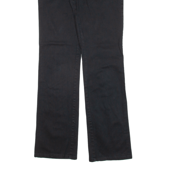 DICKIES Workwear Womens Trousers Black Slim Bootcut W27 L30 For Sale