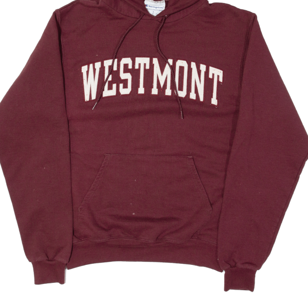 CHAMPION Westmont Mens Maroon Hoodie USA S Fashion