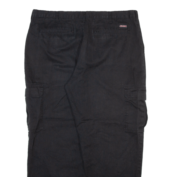 DICKIES Cargo Workwear Mens Trousers Black Relaxed Straight W40 L30 Cheap