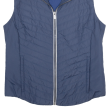 HELLY HANSEN Womens Puffer Waistcoat Blue L Sale