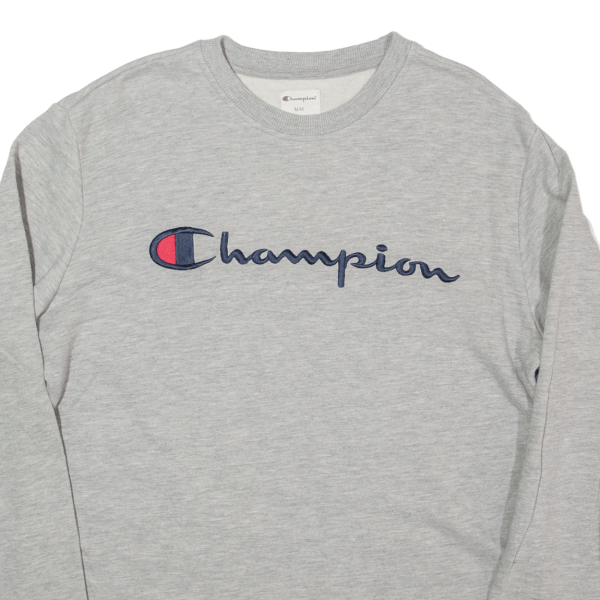 CHAMPION Mens Sweatshirt Grey M Online Sale