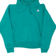 CHAMPION REVERSE WEAVE Womens Green Hoodie S Supply