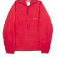 CARHARTT Mens Pullover Jacket Red Nylon Hooded S For Cheap