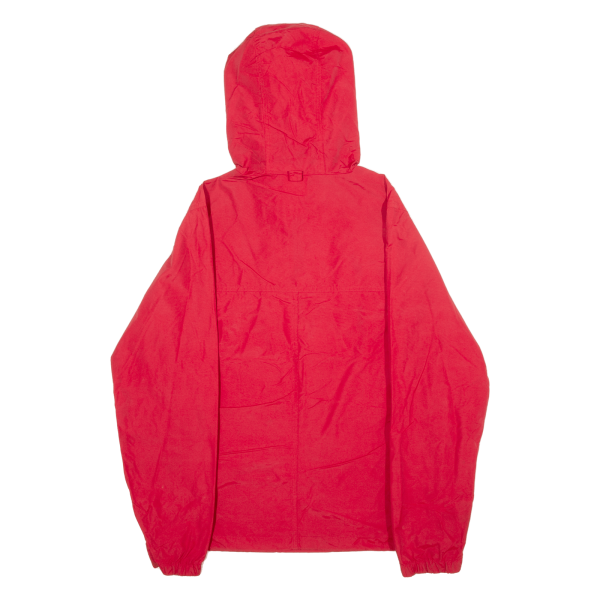 CARHARTT Mens Pullover Jacket Red Nylon Hooded S For Cheap