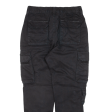 Cargo Womens Trousers Black Regular Tapered W28 L26 Online