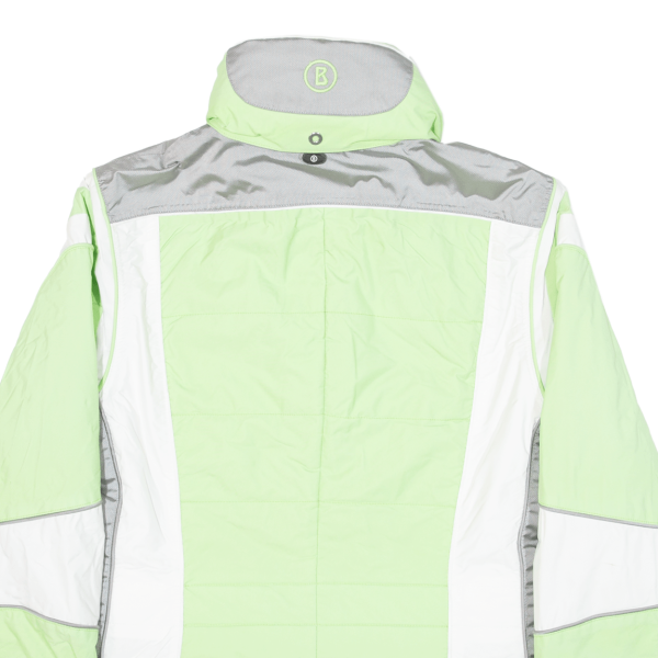 BOGNER Insulated Womens Ski Coat Green Hooded S Online Hot Sale