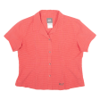 JACK WOLFSKIN Womens Shirt Red Check XL Online Sale