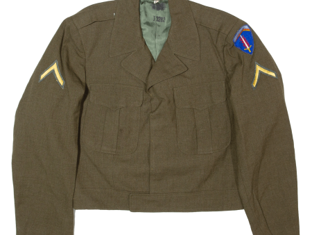 Army Mens Blazer Jacket Green M Online Hot Sale