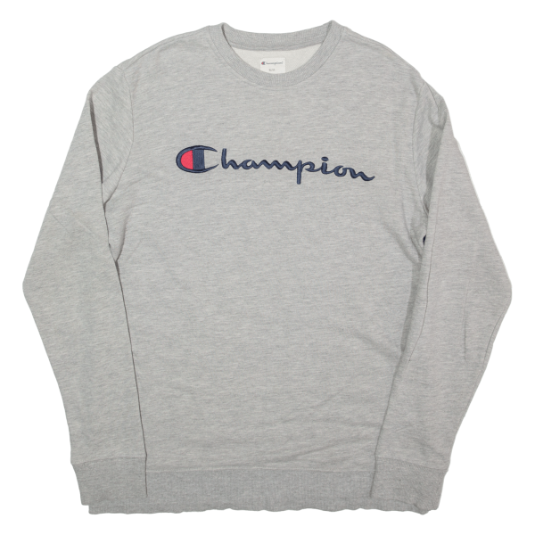 CHAMPION Mens Sweatshirt Grey M Online Sale