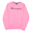 CHAMPION Girls Sweatshirt Pink 13-14Y Sale