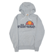 ELLESSE Mens Grey Hoodie S Cheap