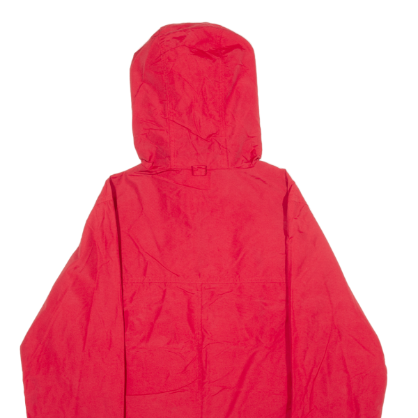 CARHARTT Mens Pullover Jacket Red Nylon Hooded S For Cheap