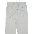 DOCKERS D2 Khaki Mens Trousers Grey Regular Straight W34 L28 Online Hot Sale