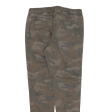 BLACK SQUAD Camo Womens Trousers Green Slim Skinny W30 L27 Hot on Sale