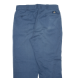 DICKIES Workwear Mens Trousers Blue Relaxed Straight W36 L28 on Sale