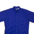 BUGLE BOY Mens Plain Shirt Purple XL For Cheap