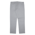 CALVIN KLEIN Mens Trousers Grey Slim Straight W34 L32 For Sale