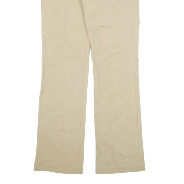 DICKIES Workwear Womens Trousers Beige Relaxed Bootcut W28 L30 Online