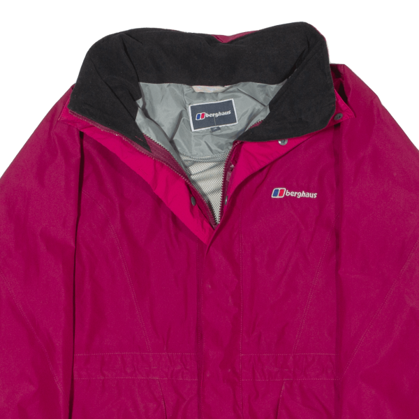 BERGHAUS Mesh Lined Womens Rain Jacket Pink M Cheap